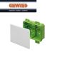 CASSETTA DERIVAZIONE DA INCASSO GEWISS GREEN WALL 392X152X75 GW48608PM