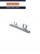 GUIDA COMPONIBILE GEWISS PER FISSAGGIO SUPPORTI GW50609 2 PEZZI.
