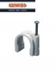 GRAFFETTA CON CHIODO D11-12  GW50614  ISOLATORE 100 PEZZI.