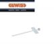 FASCETTA GEWISS CON TARGHETTA 2,5X200mm GW52293 100 PEZZI.