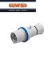SPINA INDUSTRIALE MOBILE IP44/IP54 2P+T 16A 230V 6H GEWISS GW60004H BLU