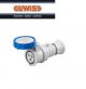 PRESA INDUSTRIALE MOBILE DIRITTA HP 2P+T 16A 230V 6H GEWISS GW62026H BLU