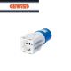 ADATTATORE GEWISS DA INDUSTRIALE A CIVILE SPINA E PRESA GW64212