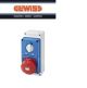 PRESA GEWISS INTERBLOCCATA CON FONDO CON FUSIBILI 63A 3P+T GW67252N.