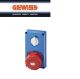 PRESA GEWISS INTERBLOCCATA SENZA FONDO SENZA FUSIBILI 63A 3P+T GW67363N.