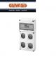 QUADRO PARETE GEWISS Q-DIN 10 MODULI 4 FLANGE GW68003N