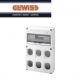 QUADRO PARETE GEWISS Q-DIN 14 MODULI 6 FLANGE GW68008N