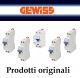 DIFFERENZIALE GWD4617+ 4pz INTERRUTTORE MAGNETOTERMICO 10A 16A GEWISS GWI02