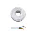 CAVO GOMMATO H05VV-F 1 METRO 3X1 mmq PER ESTERNO BIANCO