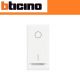 INTERRUTTORE BIPOLARE BTICINO LIVING AXOLUTE AIR BIANCO HD4002