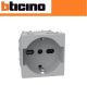 PRESA SCHUKO BTICINO MATIX GO GRIGIO JG4140A16
