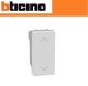 DOPPIO PULSANTE BTICINO MATIX GO BIANCO JW4037N