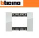 PLACCA 3 MODULI SKY BTICINO LIVING NOW TECNOPOLIMERO KA4803DA