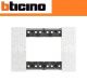 PLACCA 3 MODULI PIXEL BTICINO LIVING NOW EFFETTO PIXEL KA4803MW