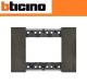 PLACCA 3 MODULI SPACE BTICINO LIVING NOW ZAMA KA4803NG