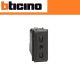 PRESA BIPASSO 2P+T 16A BTICINO LIVING NOW NERO KG4180