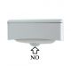 PROTEZIONE  RILEVATORE MYNI  DT CUT STAFFA A 90° BIANCA EEA