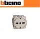 PRESA FLAT 16A TEDESCO ITALIANO BTICINO LIVING NOW KM4140A16F SABBIA