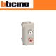 MODULO DOPPIO RCA BTICINO LIVING NOW SABBIA KM4269R