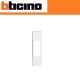 COVER RJ11 RJ45 A/V LAMPADA EMERGENZA BTICINO LIVING NOW KW07 BIANCO