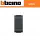 PULSANTE 1P NO 10A BTICINO LIVING LIGHT L4005N ANTRACITE