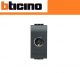 INTERRUTTORE A CHIAVE BTICINO LIVING INTERNATIONAL L4012 ANTRACITE