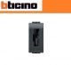 PRESA DI SICUREZZA IRREVERSIBILE BTICINO LIVING INTERNATIONAL L4115 ANTRACITE