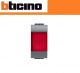 PORTALAMPADA DIFFUSORE ROSSO BTICINO LIVING INTERNATIONAL L4371R ANTRACITE