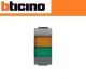 PORTALAMPADA DIFFUSORE ARANCIO VERDE BTICINO LIVING INTERNATIONAL L4372AV ANTRACITE