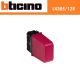 SPECULA 12V CON LAMPADA BTICINO LIVING LIGHT L4385/12R ROSSO