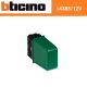 SPECULA 12V CON LAMPADA BTICINO LIVING LIGHT L4385/12V VERDE