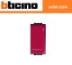 SPECULA 230V CON LAMPADA BTICINO LIVING LIGHT L4385/230R ROSSO