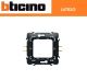 SUPPORTO 2 POSTI BTICINO LIVING LIGHT L4702G CON GRAFFETTE