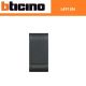 COPRITASTO ILLUMINABILE BTICINO LIVING INTERNATIONAL L4915N ANTRACITE.