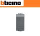 FALSO POLO 1 MODULO COPRIFORO BTICINO LIVING INTERNATIONAL L4950 ANTRACITE.