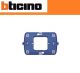 SUPPORTO 2 POSTI PER PLACCA QUADRA BTICINO LIVING LIGHT LN4719