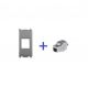 PRESA RJ45 CAT.6A FTP SCHERMATO COMPATIBILE VIMAR PLANA SILVER