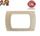 PLACCA 3P ROVERE SBIANCATO INTERNO BIANCO COMPATIBILE LIVING LIGHT