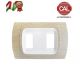 PLACCA 2P ROVERE SBIANCATO INTERNO BIANCO serie MAGIC