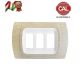 PLACCA 3P ROVERE SBIANCATO INTERNO BIANCO serie MAGIC