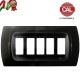 PLACCA 5P NERO INTERNO NERO COMPATIBILE MAGIC
