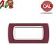PLACCA 7P AMARANTO INTERNO BIANCO COMPATIBILE LIVING LIGHT