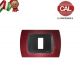 PLACCA 1P AMARANTO INTERNO NERO COMPATIBILE MAGIC
