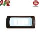 PLACCA 4P NOCE NAZIONALE INTERNO BIANCO COMPATIBILE MAGIC