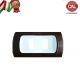 PLACCA 2P NOCE NAZIONALE INTERNO BIANCO COMPATIBILE MAGIC