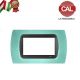 PLACCA 4P VERDE PASTELLO COMPATIBILE  LIVING INTERNATIONAL