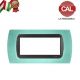 PLACCA 7P VERDE PASTELLO COMPATIBILE  LIVING INTERNATIONAL MP95/7