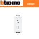 INTERRUTTORE BIPOLARE 16A BTICINO LIVING LIGHT N4002N BIANCO