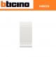 PULSANTE 1P NO 10A BTICINO LIVING LIGHT N4005N BIANCO