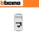 CONNETTORE TELEFONICO RJ12 K10 BTICINO LIVING LIGHT N4258/11N BIANCO